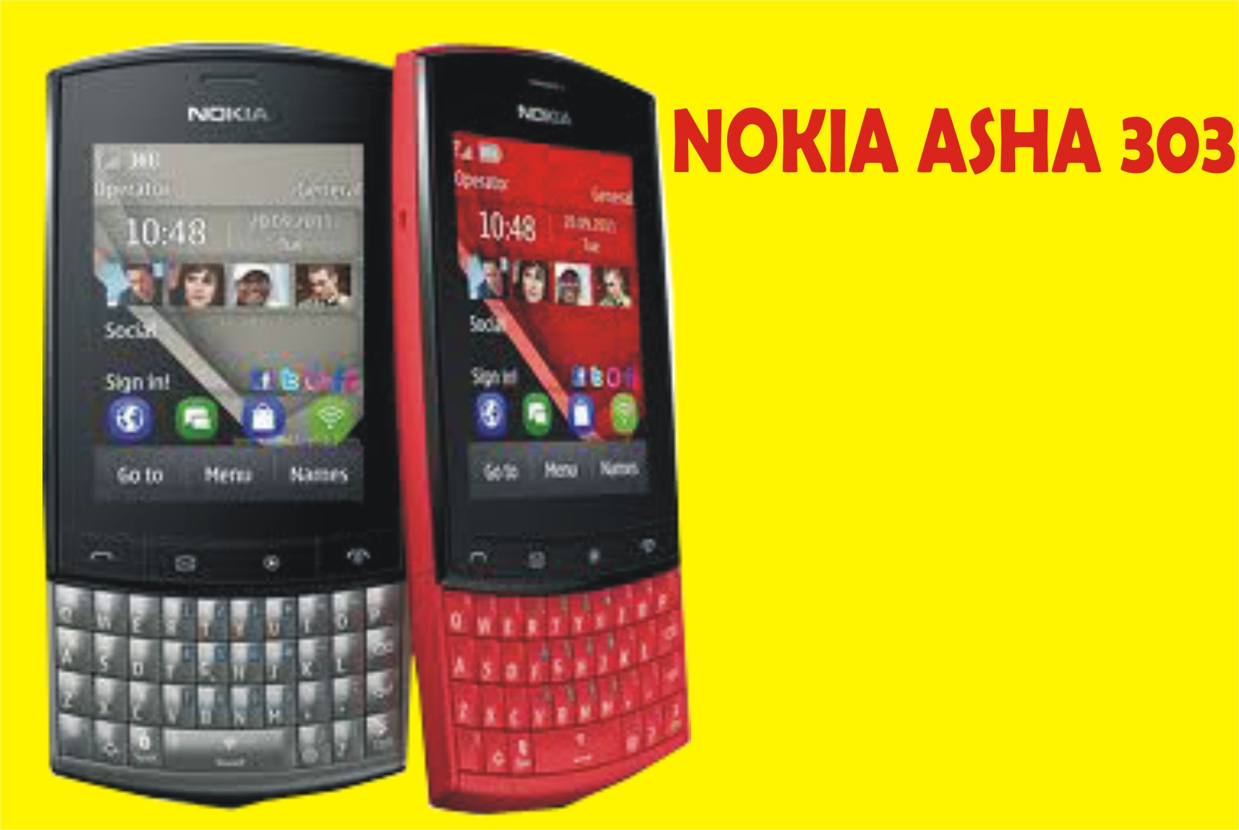 Nokia Asha 303 The Qwerty Messenger Phone Kara Nigeria Online