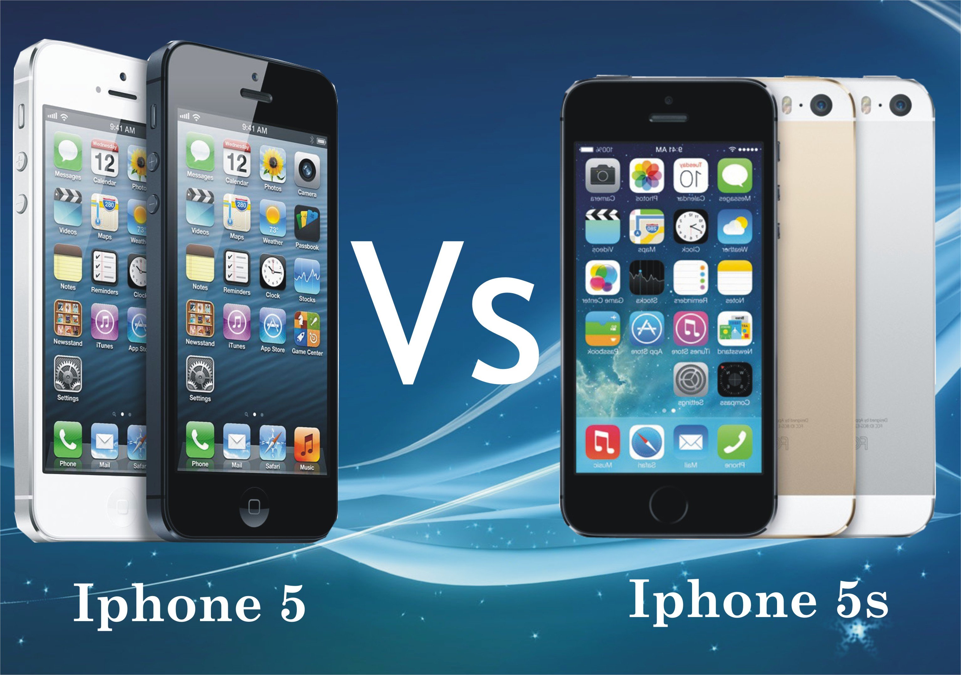 iphone 5 and iphone 5s