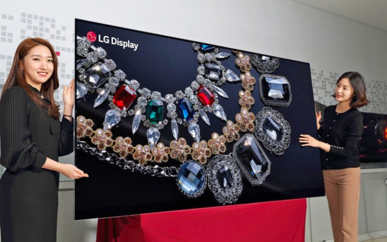 LG Display's 88-inch 8K OLED TV The Future of TV Technology. - Kara ...