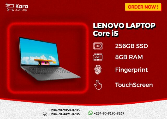 Image of Lenovo Laptop with other specifications