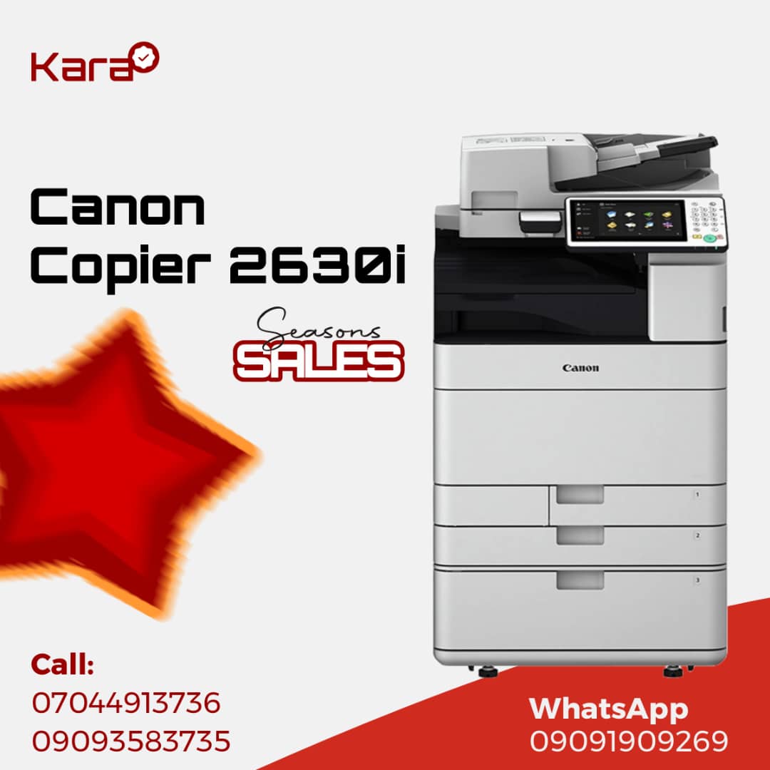 Canon imageRunner 2630I Copier Review Kara Nigeria Online