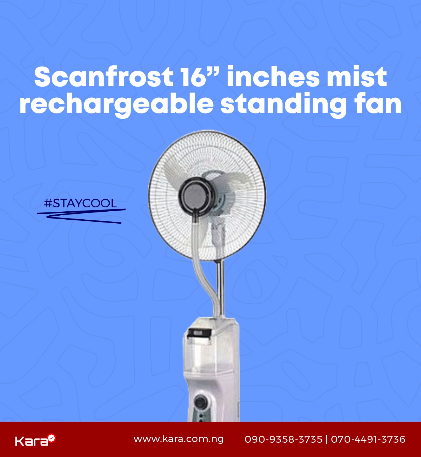 Mist fan