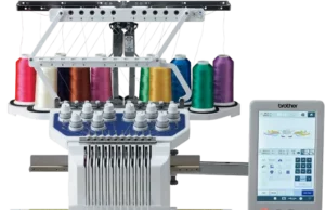 Brother computerized embroidery machine