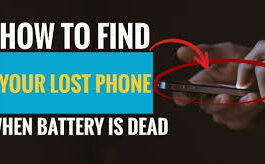 How to find a lost phone