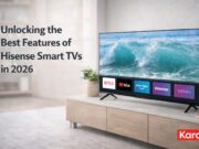 Hisense Smart TVs in 2026: A Complete guide to unlocking the Best Features Hisense Smart TV in a modern Nigerian living room displaying streaming apps and 4K picture quality in a bright home entertainment setup.