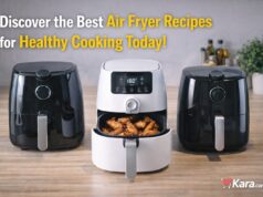 Discover the Best Air Fryer Recipes for Healthy Cooking Today Air fryers displayed on a kitchen counter with crispy chicken inside one basket, illustrating healthy air fryer recipes for everyday cooking.