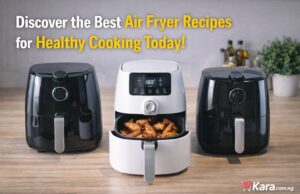 Discover the Best Air Fryer Recipes for Healthy Cooking Today Air fryers displayed on a kitchen counter with crispy chicken inside one basket, illustrating healthy air fryer recipes for everyday cooking.