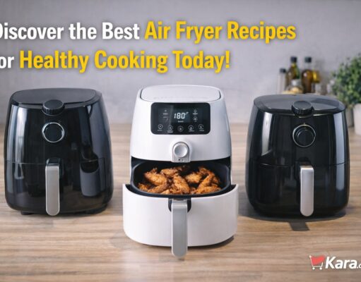 Discover the Best Air Fryer Recipes for Healthy Cooking Today Air fryers displayed on a kitchen counter with crispy chicken inside one basket, illustrating healthy air fryer recipes for everyday cooking.
