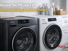 Discover the Efficiency of Hisense Washing Machines Today Hisense front load washing machines displayed in a modern laundry room showing efficient home laundry appliances