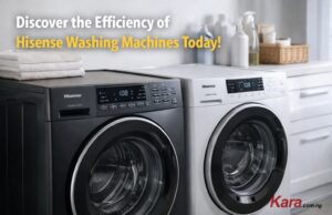 Discover the Efficiency of Hisense Washing Machines Today Hisense front load washing machines displayed in a modern laundry room showing efficient home laundry appliances