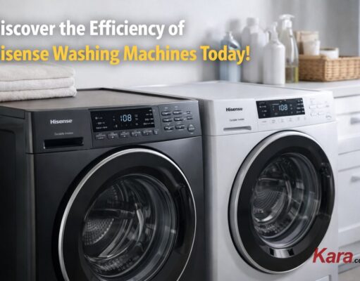 Discover the Efficiency of Hisense Washing Machines Today Hisense front load washing machines displayed in a modern laundry room showing efficient home laundry appliances
