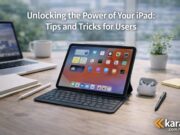 Unlocking the power of your iPad: tips and tricks for users iPad on a modern workspace desk with keyboard and Apple Pencil showing tips and tricks for unlocking the full power of your iPad