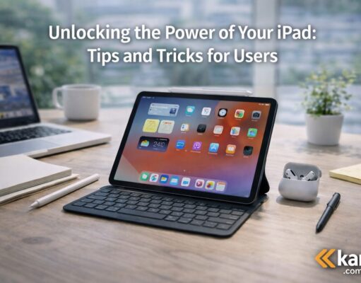 Unlocking the power of your iPad: tips and tricks for users iPad on a modern workspace desk with keyboard and Apple Pencil showing tips and tricks for unlocking the full power of your iPad