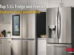 Top 5 LG Fridge and Freezer Features You Cannot Miss LG refrigerator and freezer in a modern kitchen highlighting key cooling and storage features for Nigerian households