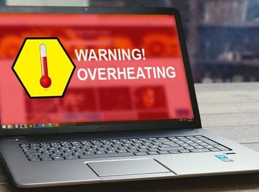 Laptop overheating